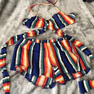 Colorful 2 piece outfit!